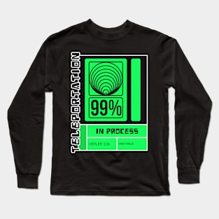 Future Teleportation Long Sleeve T-Shirt